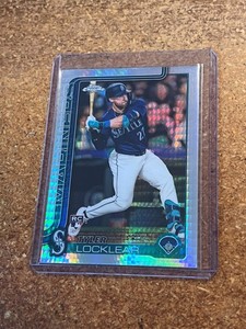 2025 Topps Chrome Baseball Prism Refractor # 41 Tyler Locklear RC