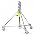 Strato Safe Crank-Up Stand 2R Hard Wheels, Braked