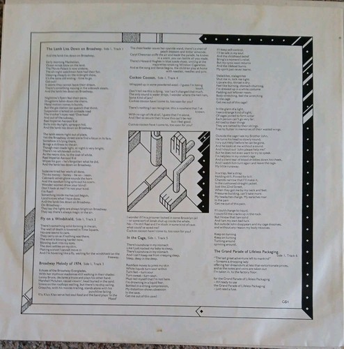 Genesis - The Lamb Lies Down On Broadway - VINYL LP GATEFOLD - Charisma 1974 - Foto 4 di 10