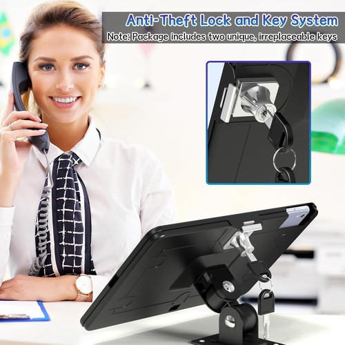 Ipad Wall Mount – Tablet Wall Mount Holder with Anti-Theft Aluminum Security Loc - 第 3/7 張圖片