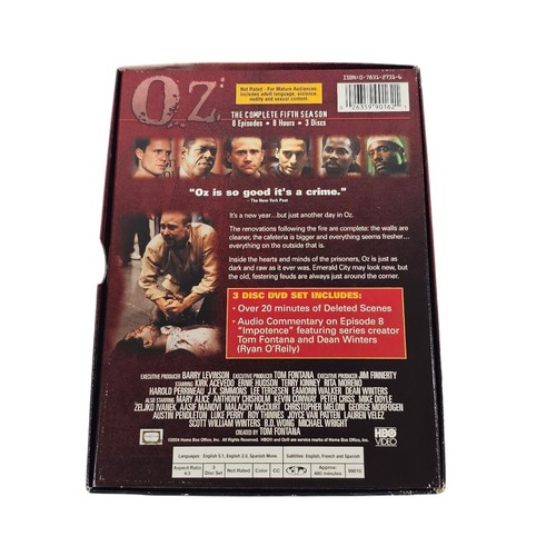 OZ The Complete Series Seasons 1 2 3 4 5 6 Boxed DVD Sets HBO 1-6 MA15+ Region 1 - Picture 20 of 24