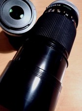 Canon FD 200mm 1:2.8 n SSC +EF Glasausgleich +Weitwinkel 28/1:2.5 jew Neuzustand