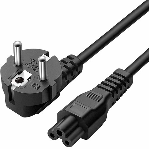 Netzkabel Notebook Dreiseitige Gebraucht Stecker Deutsche 1M