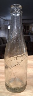MUSKIE VTG COCA COLA BOTTLED WAUSAU WISCONSIN VTG 6 1/2 OZ SODA BOTTLE