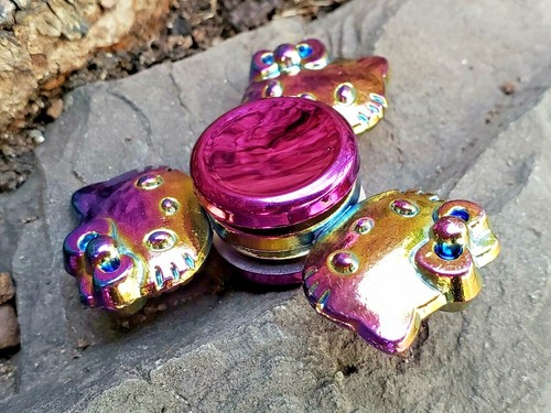 Rainbow Cat Fidget Spinner Toy Kids Adults Boys Girls ADHD Stress Focus EDC ๐ - Picture 9 of 12