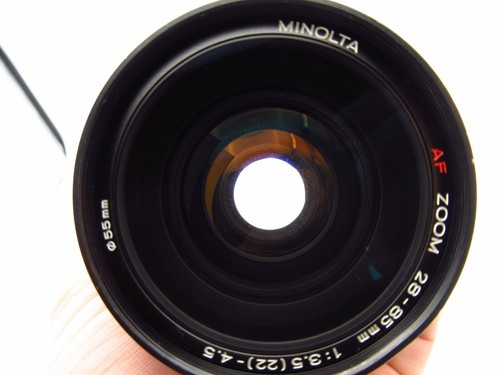 Minolta AF Zoom 28-85mm 3.5-4.5 for Minolta Standard Lens With Cap From Japan - Picture 6 of 13
