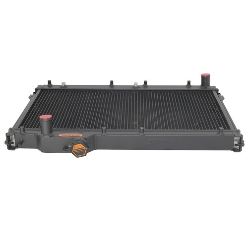 Radiator Aluminium For Mazda Miata MX-5 1989-1997 1.6L i4 2Rows SPAWON AT Black - Picture 7 of 7