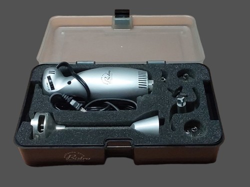 Wolfgang Puck Bistro Collection Immersion Blender/Chopper BIBC1010 With Case - Picture 2 of 3