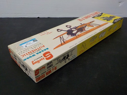 G0212 Vintage 1960s NOS Sterling Model Plane Kit - Curtiss Hawk P-6E - Picture 9 of 10