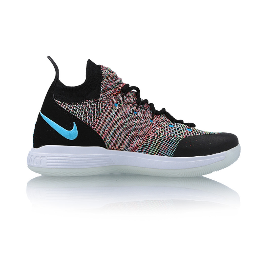 NIKE Kd11 GS AH3465-001 BLACK//CHLORINE BLUE-PERSIAN VIOLET