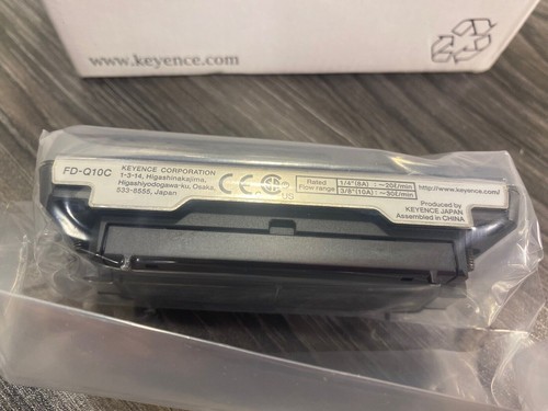 New Keyence FD-Q10C Clamp-on Digital Flow Sensor w/ Sensor Bracket 20-30VDC -USA - Picture 10 of 21