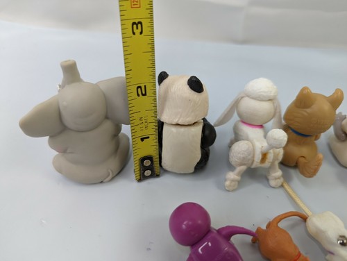 Kenner Littlest Pet Shop Dog Cat Elephant Mouse Toucan Panda Figure Lot - Picture 7 of 8