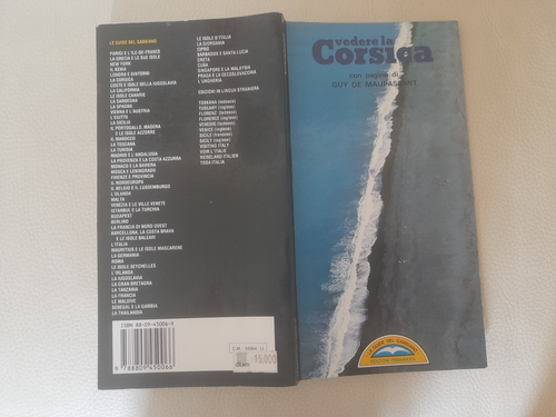 VEDERE LA CORSICA. AA.VV. 11°ED. PRIMAVERA 2011 CON PAGINE DI GUY DE MAUPASSANT - Imagen 5 de 5
