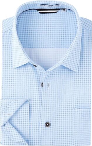 Mens Printed Dress Shirts Long Sleeve Regular Fit Button Down Shirt - Picture 197 of 226