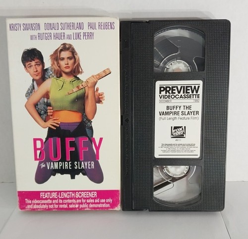 Buffy the Vampire Slayer VHS Fox Video 1992  Feature-Length Screener Promo Copy - Picture 1 of 7