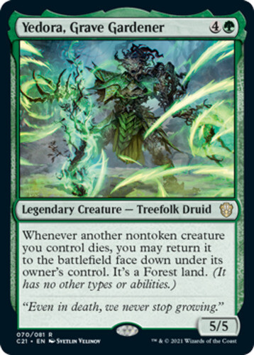 Yedora, Grave Gardener x1 - Commander 2021 - NM-Mint, English - Commander 2021 - Picture 1 of 1