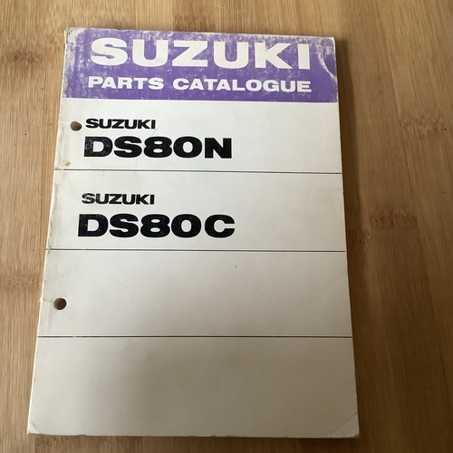 Suzuki DS80 C, N Parts Catalogue 99000-93381
