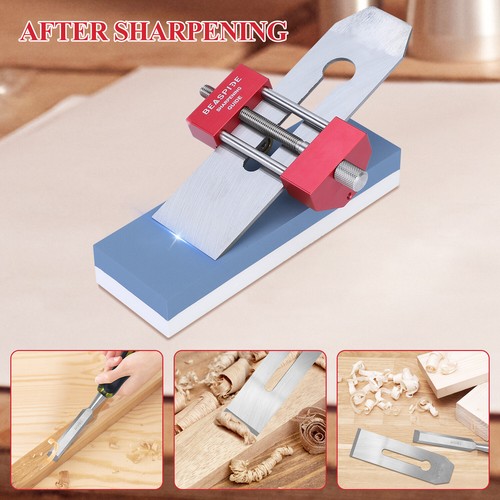 Holzmeißel Beaspire Honing Guide Tool Meißel Schärfen Stechbeitel Schleifhilfe - Bild 5 von 9