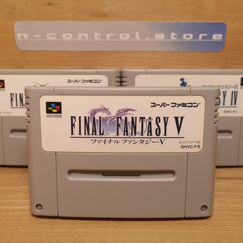 Super Famicom Spiele FINAL FANTASY Sammlung Nintendo Games Lot Japan SNES SFC - Bild 3 von 7