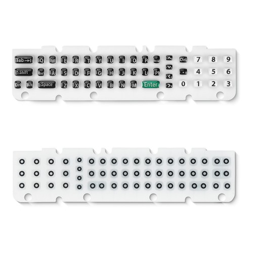 Nuevo reemplazo de teclado de computadora 51 teclas para Honeywell Thor VM1 - Imagen 1 de 5