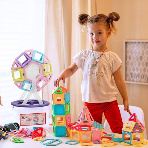 114PCS Learning Tiles Building Blocks Kids Toys Gifts For Boy Girls 3Year and UP - Picture 19 of 20