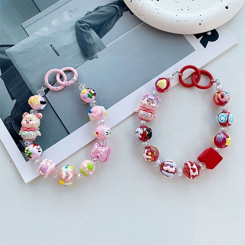 Hanging Cord Mobile Phone Strap Handmade Mobile Chain Lanyard Mobile Phone - Photo 6 sur 20