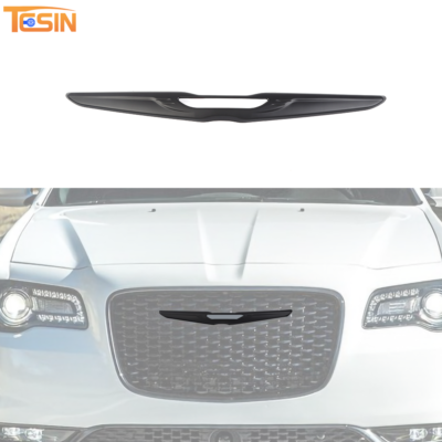 #ad #ad Front Center Grille Bumper Emblem Trim Strip For Chrysler 300 2015 Matte Black $23.99