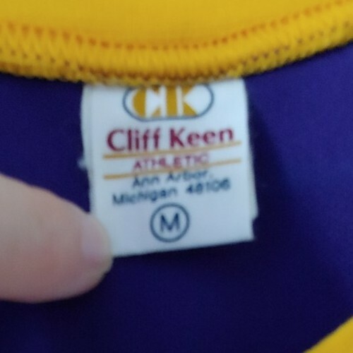 Vintage Herren 80er Braves Basketball Trikot - Cliff Keen - Made in USA Deadstock - Bild 4 von 6