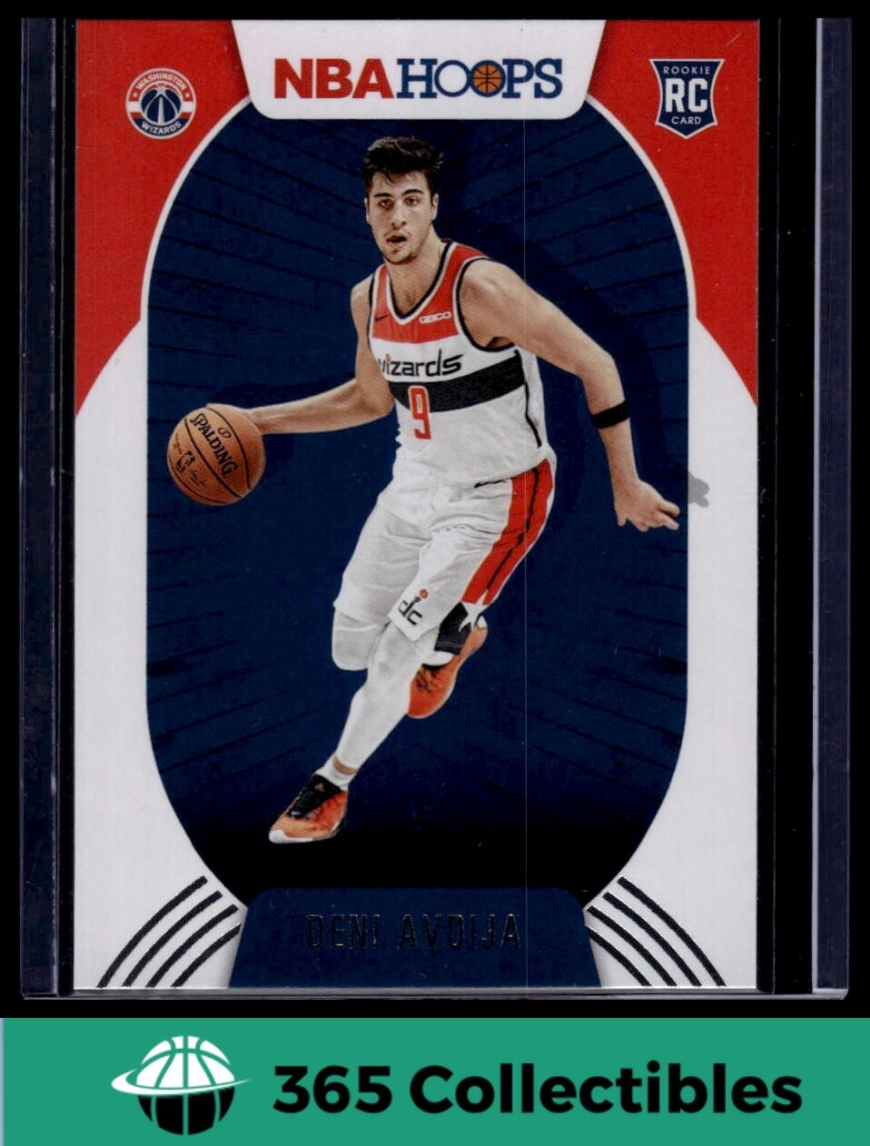 2020-21 Hoops Deni Avdija Blue #201 Basketball Wizards