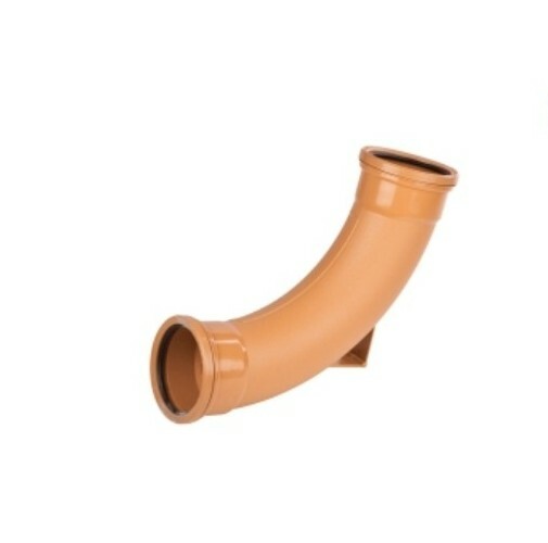Osma Underground Long Radius 110mm Bend 87.5° Double Socket 4D581 Rest Elbow Osma Underground Long Radius 110mm Bend 87.5° Double Socket 4D581 Rest Elbow