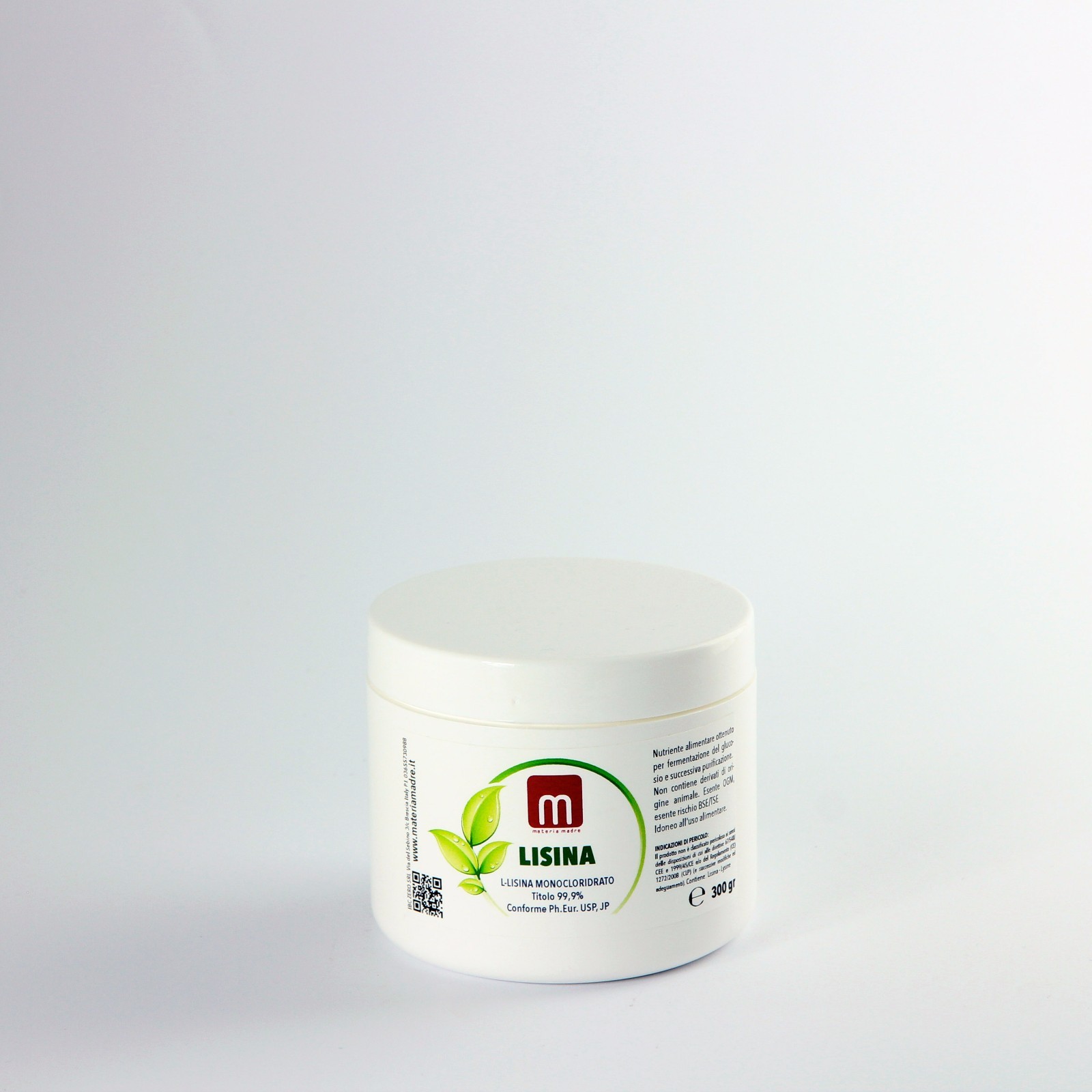 LISINA L-CLORIDRATO PURA PURA PURA Uso alimentare Barattolo 300 gr Lysine MateriaMadre af45c3 LISINA L-CLORIDRATO PURA PURA PURA Uso alimentare Barattolo 300 gr Lysine MateriaMadre af45c3