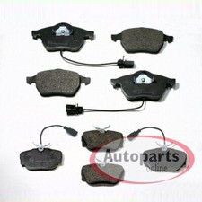 Bremsbeläge + Warnsensoren vorne + hinten für VW Bus Transporter V6 Syncro [T4]
