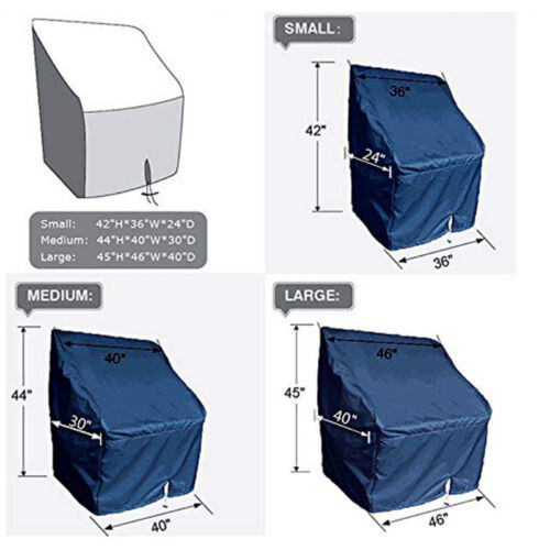 Rainproof Heavy Duty Boat Center Console Cover Fits up 46"Wx40"Dx45"H Navy Blue - Picture 11 of 11