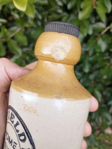 Stanfield Bros ginger beer bottle with original stopper. Ripley Surrey est 1840 - Picture 4 of 11
