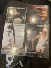 JACKASS: THE BOX SET (DVD, 2005, 4-Disc Set) Rare, OOP Johnny Knoxville