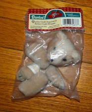 Vtg Darice Craft Supplies Animal Parts 5" Bear Parts No. 1604-71