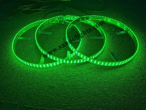 Motorcycle LED Wheel Light Slingshot LED Underbody Light 3x 15.5" LED Wheel Ring - Picture 6 of 18