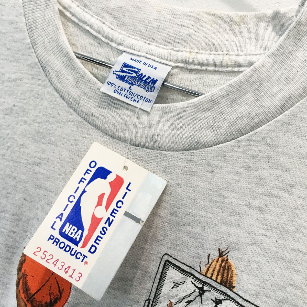 10 Tシャツ　バークレー　90s VINTAGE 90s SALEM SPORTSWEAR NBA CHARLES BARKLEY T-SHIRT