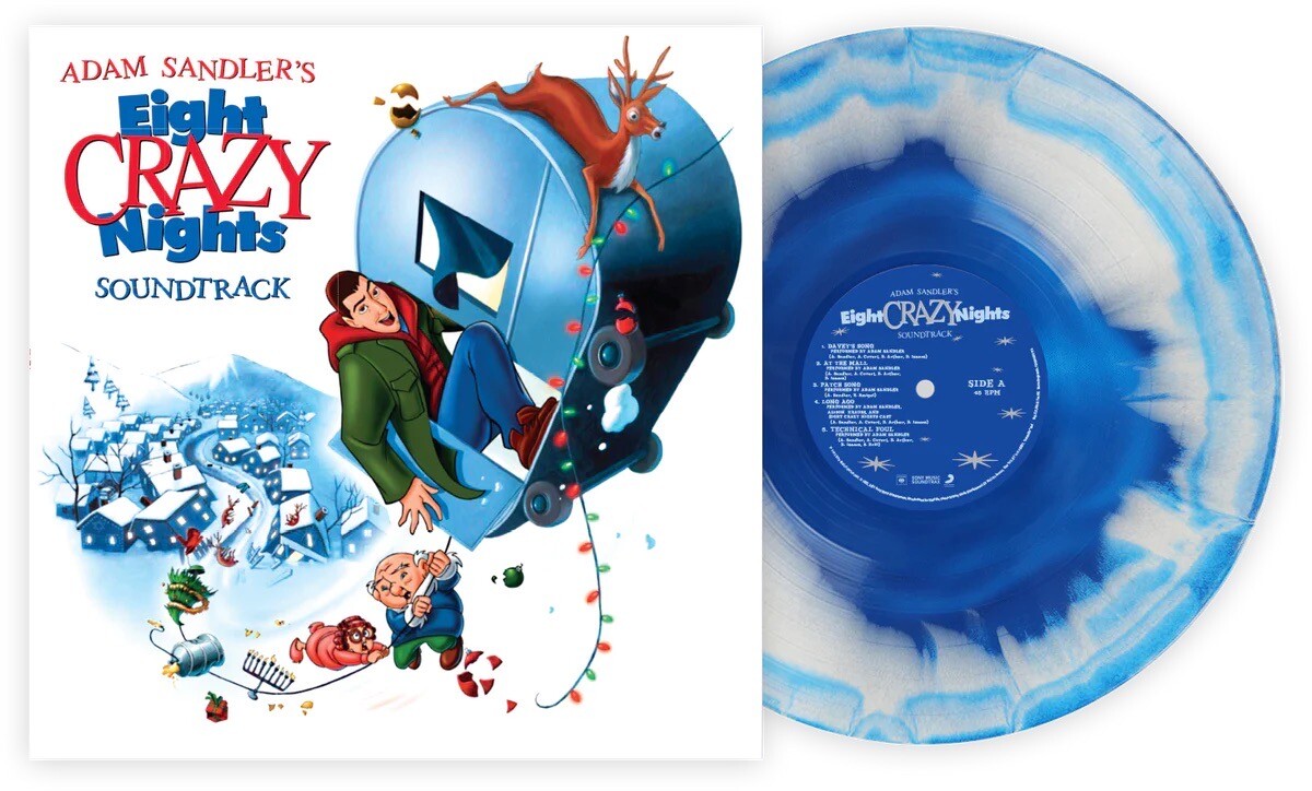 Adam Sander's Eight Crazy Nights Soundtrack Limited Edition Vinyl