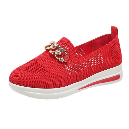 Women's Casual Slip On Walking Flat Shoes With Arch Support Shoes - Picture 10 of 43