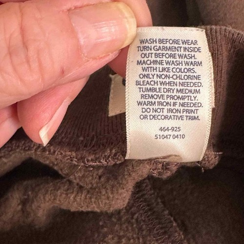 OSHKOSH B'GOSH Boy's Brown Logo Pull-On Sweatpants 6 - Picture 7 of 10