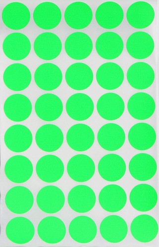 Round Colored Dot Stickers 19mm Labels Circle 3/4" Inch Marking Craft Dots - Picture 22 of 40