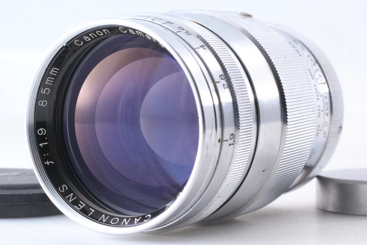 キヤノン Canon Lens 85mm F1.9 LTM ライカ L39 Used Canon 85mm f1.9 Leica M39 LTM Lens in 'Fair' condition