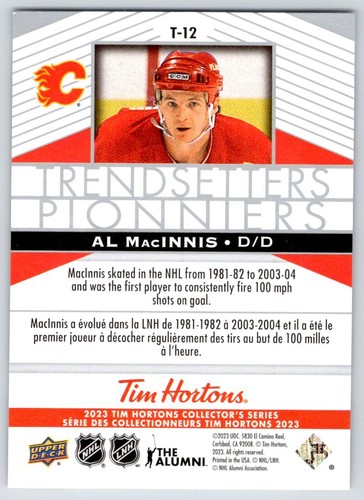 Cartes INSERTS hockey Tim Hortons Legends 2023 Upper Deck - à choisir dans la liste - Photo 81 sur 113