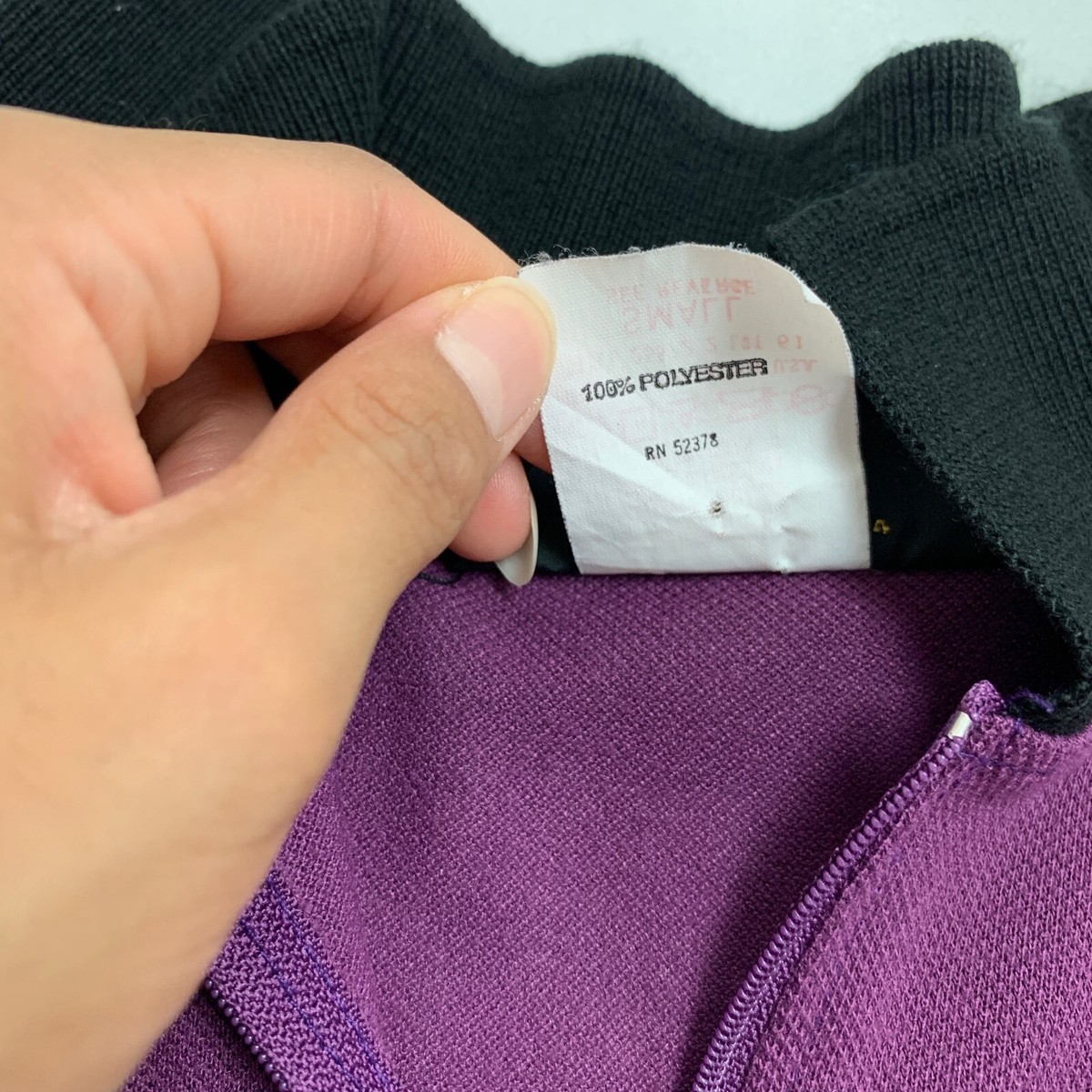 Vintage Rei Top Womens S Small Hibiscus Black Quarter Zip Vintage Rei Top Womens S Small Hibiscus Black Quarter Zip