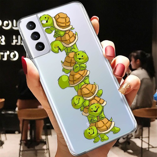 Silicone Soft TPU Case For Samsung Galaxy S22 S21 FE S23 S24 Animals Phone Cover - Picture 46 of 100