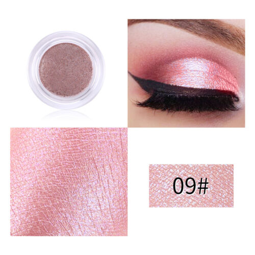 Colorful Nude Smoky Pigment Eyeshadow Cosmetics Eye Shadow High Lighter Powder - Picture 10 of 24
