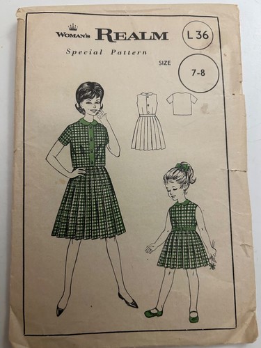 Girls Vintage Sewing Patterns. Unused. Uncut. Dresses, Nightwear, Trousers Etc. - Picture 26 of 36