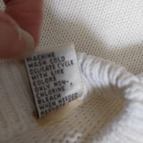 John Ashford Golf Men's Size Large 100% Cotton Vintage Pullover Sweater READ - Picture 11 of 15