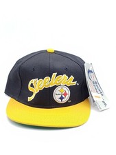 VTG Pittsburgh Steelers Sports Specialties Fitted Hat 90's Size 7 1/4 Rare NWT